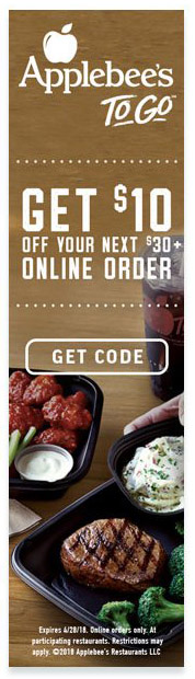 Applebees 160x600 Ad-examples