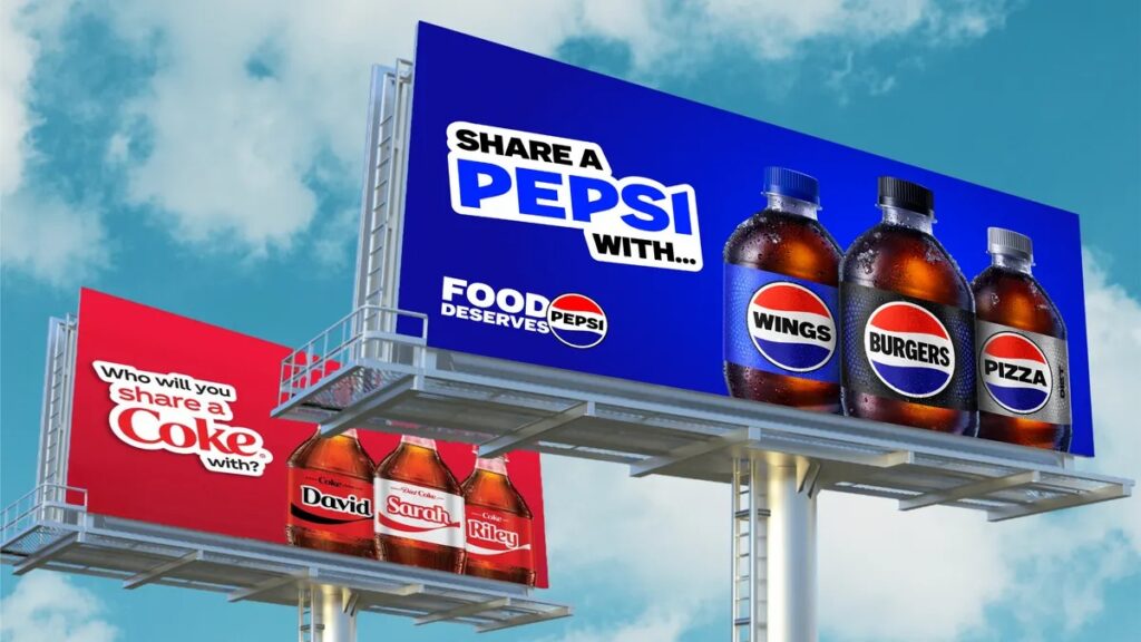 coca and pepsi