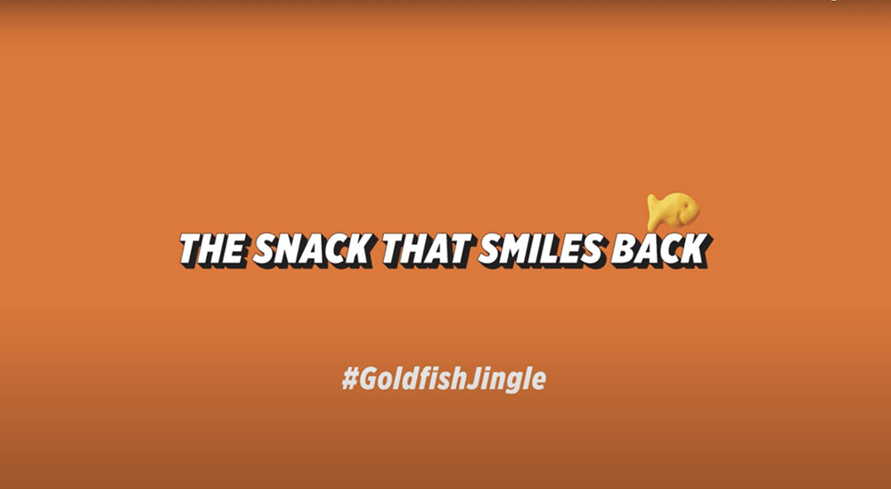 Goldfish – “The Snack That Smiles Back”