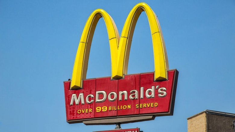 Over 99 billion served mcdonald