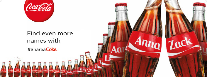 Share a Coke – Coca-Cola